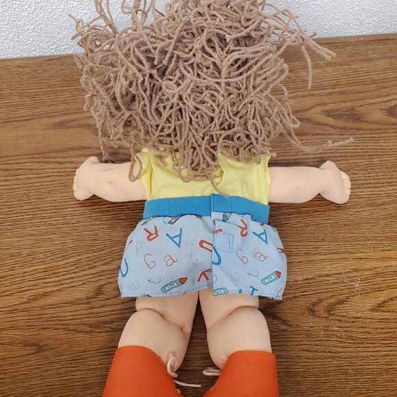 Plush Vintage Cabbage Patch Kids Pretty Crimp n Curl Doll 1991 and Horse 1984 - Picture 4 of 13